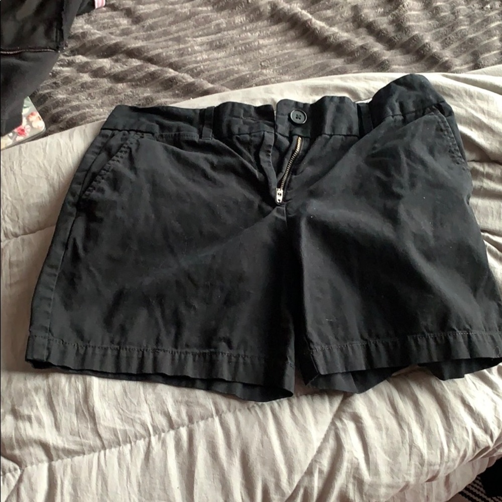 LOFT Khaki Shorts in Black